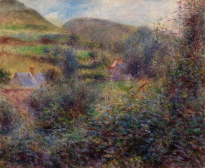 Environs of Berneval by Pierre Auguste Renoir